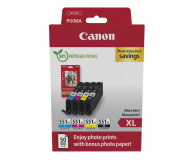 CANON Zestaw 4 tuszów CLI-551XL CMYK + papier foto 50 szt - 1227025 - zdjęcie 1